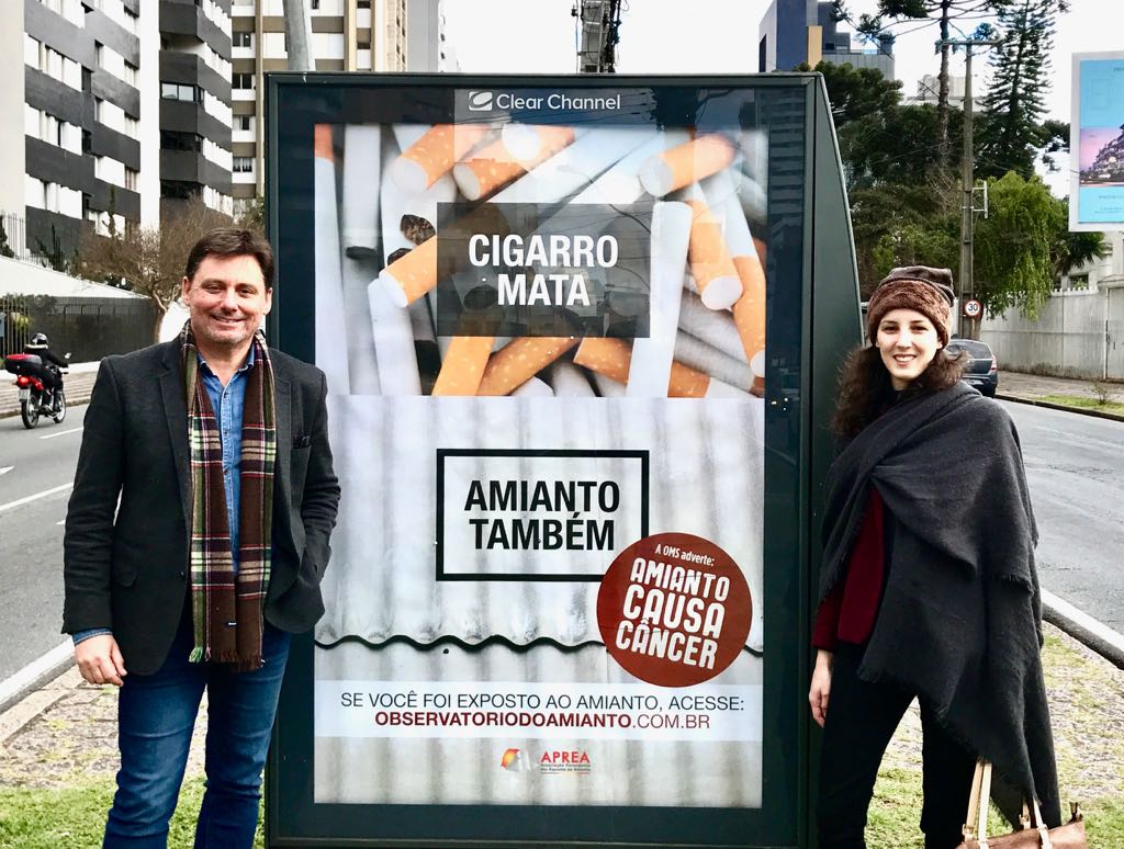 Banimento do amianto no Brasil ocorreu após campanha de agência curitibana