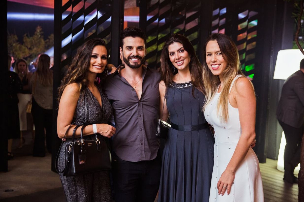 Bruna Guerreiro, Rodrigo de Faria Correa, a paranaense Maria Inês Cequinel e Aline Castanharo.
