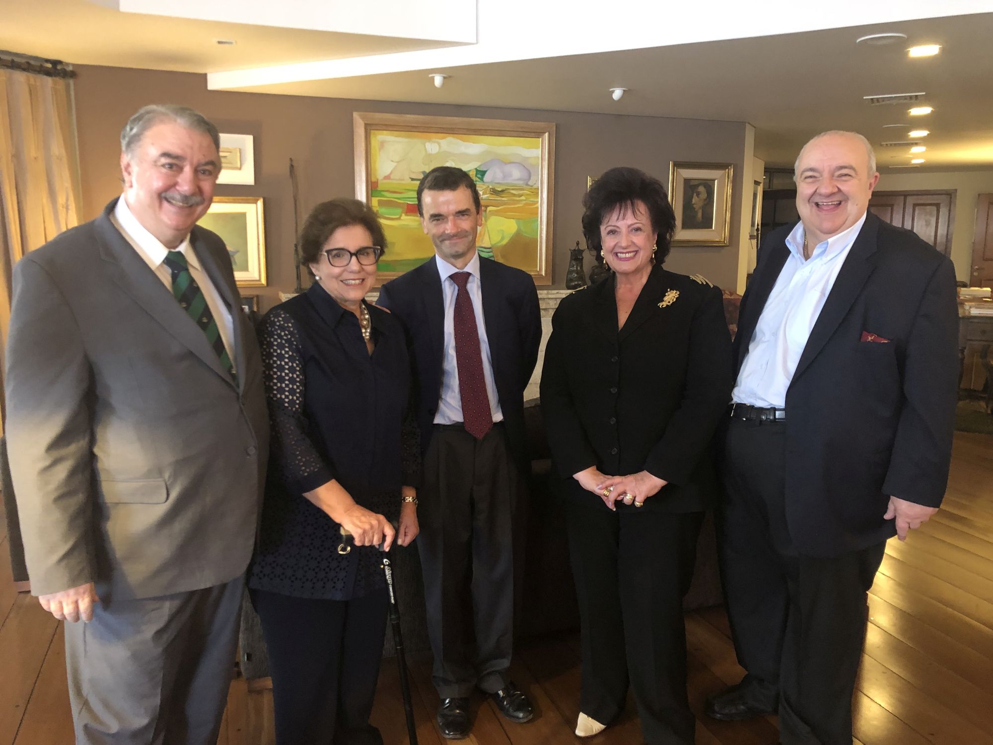 Embaixador da Bélgica prestigia homenagem a João Casillo em Curitiba